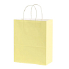 Пакет подарочный 31х42х12 см, лимонный