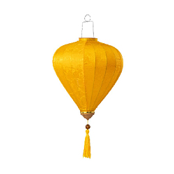 Вьетнамский фонарик 12" Чеснок желтый 767