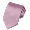 Галстук атласный 8 см, пыльно-розовый № 3