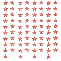 Гирлянда "Звезды" блеск 7 см х 4 м, розовое золото