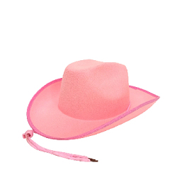 Шляпа ковбойская, св.розовый