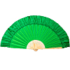 Веер для танцев 44х80см, зеленый