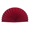 Веер-гармошка 160г/м 40 см, бордовый